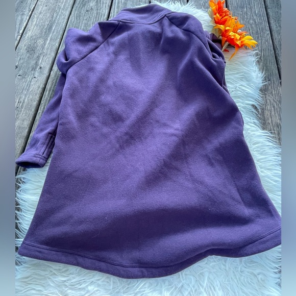 Excellent condition Athleta Karma fleece wrap sweater - Picture 11 of 12